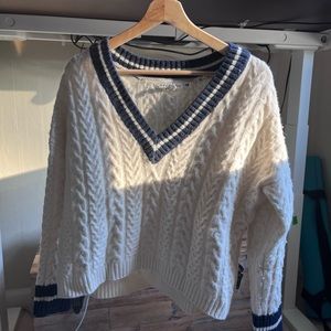 H&M Cable Knit Golf Sweater